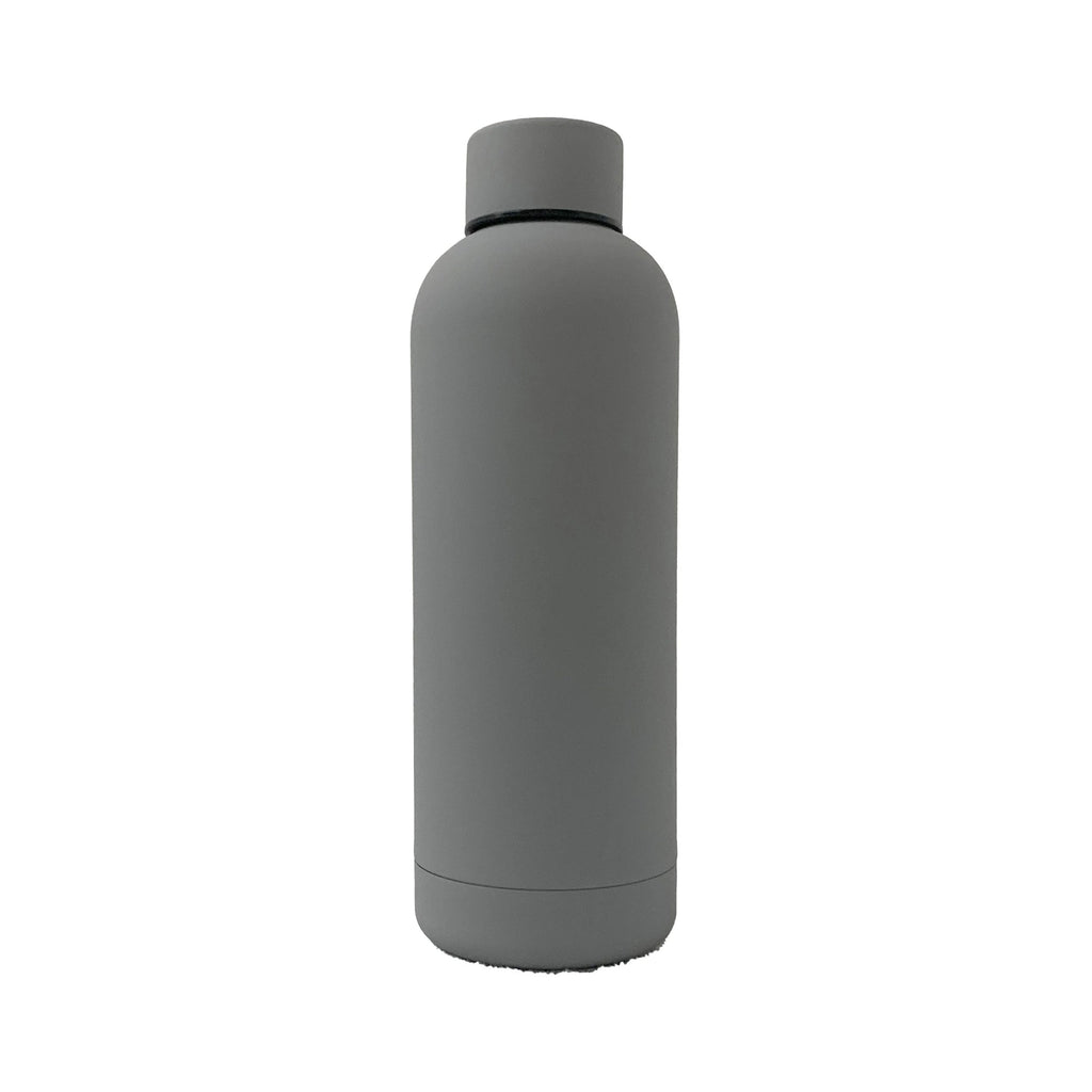 17oz Rubber Vacuum Insulated Stainless Steel Water Bottle - Clever Home Goods