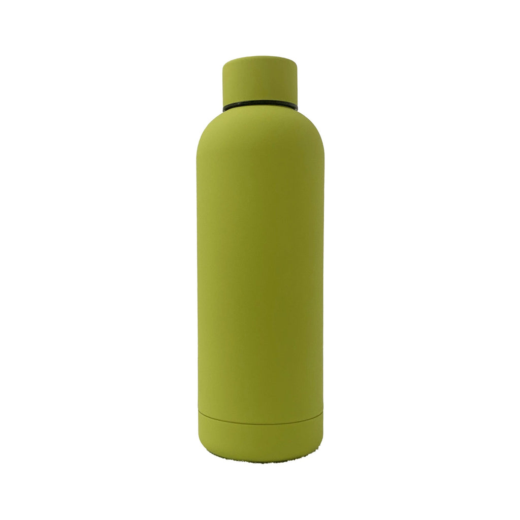 17oz Rubber Vacuum Insulated Stainless Steel Water Bottle - Clever Home Goods