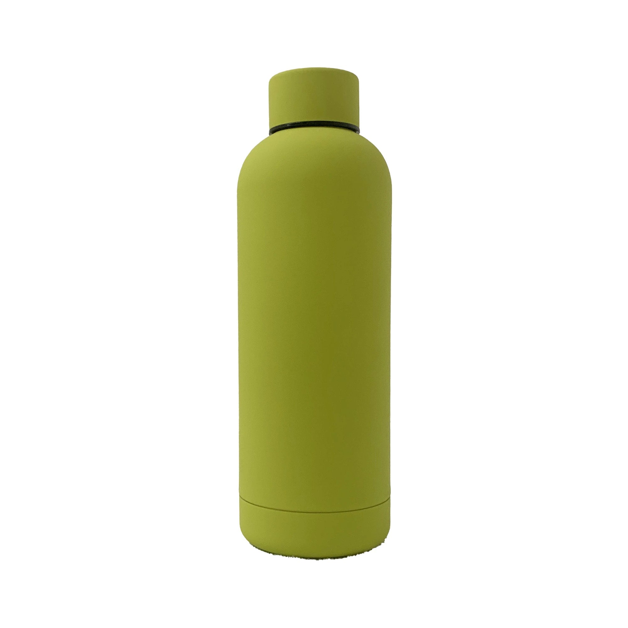 17oz Rubber Vacuum Insulated Stainless Steel Water Bottle - Clever Home Goods