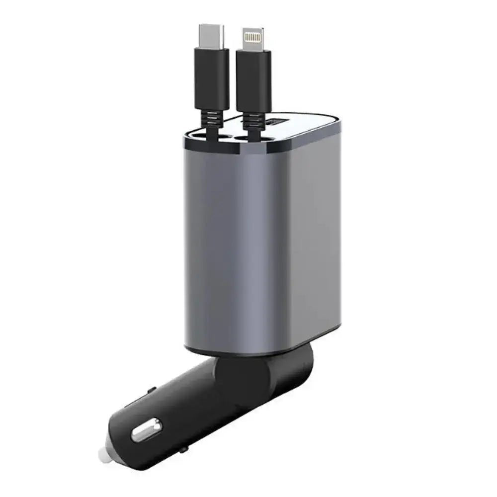 FAST 100W Car Phone Charger Lighter USB And TYPE - C Adapter - Clever Home Goods