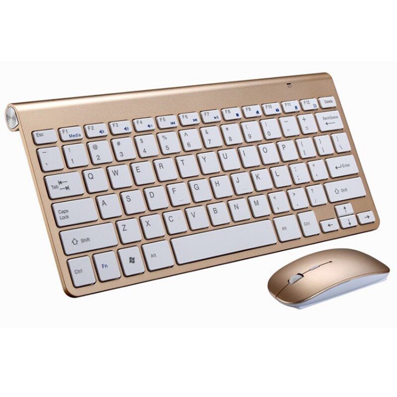 2.4 GHz Wireless Mini Keyboard And Optical Mouse Set - Clever Home Goods
